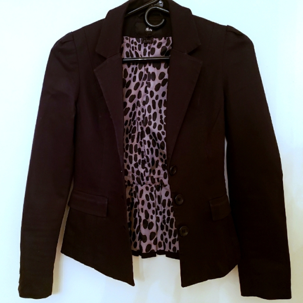 H&M Blazer Jacket Womens Size 2